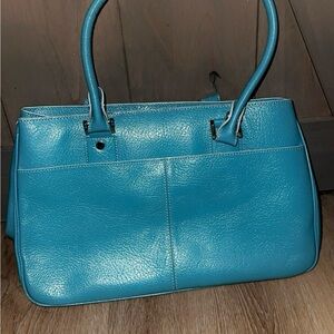 Blue purse